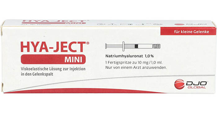 Frontansicht Hya-Ject Mini Verpackung