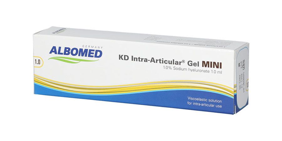 Seitenansicht Albomed Mini Verpackung