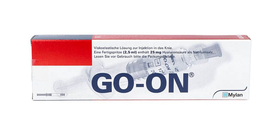 Frontansicht Go-On Standard Verpackung