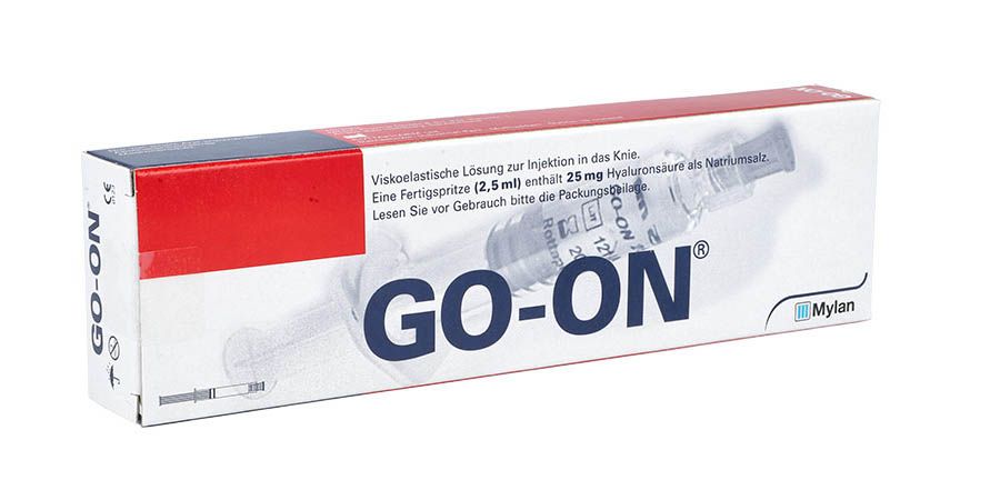 Seitenansicht Go-On Standard Verpackung