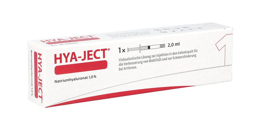 Seitenansicht Hya-Ject Standard Verpackung