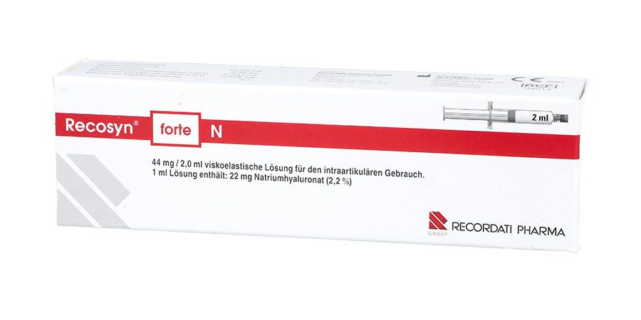 Rückseite Recosyn Forte N Verpackung