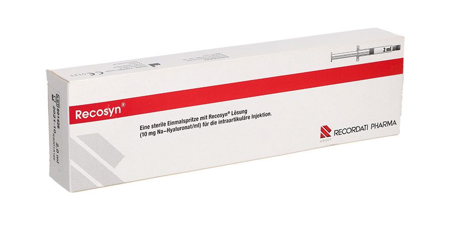 Seitenansicht Recosyn Standard Verpackung