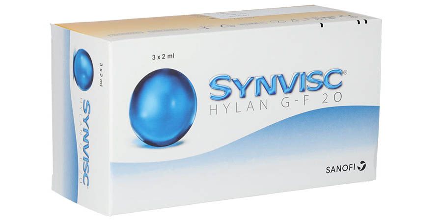 Seitenansicht Synvisc Verpackung