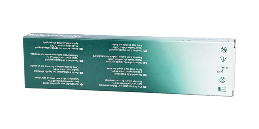 Rückseite Viscoseal Verpackung